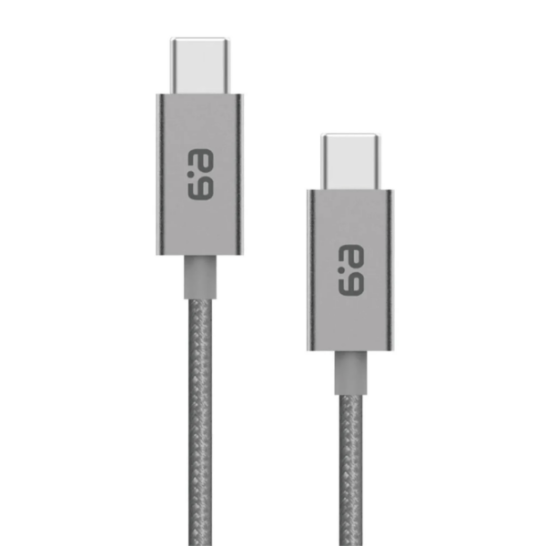 Puregear USB-C to USB-C Cable 300cm高速編織傳輸線-銀色