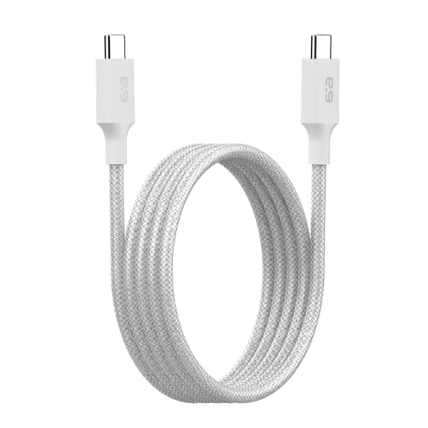 Puregear USB-C to USB-C Cable 120cm高速編織傳輸線-白色